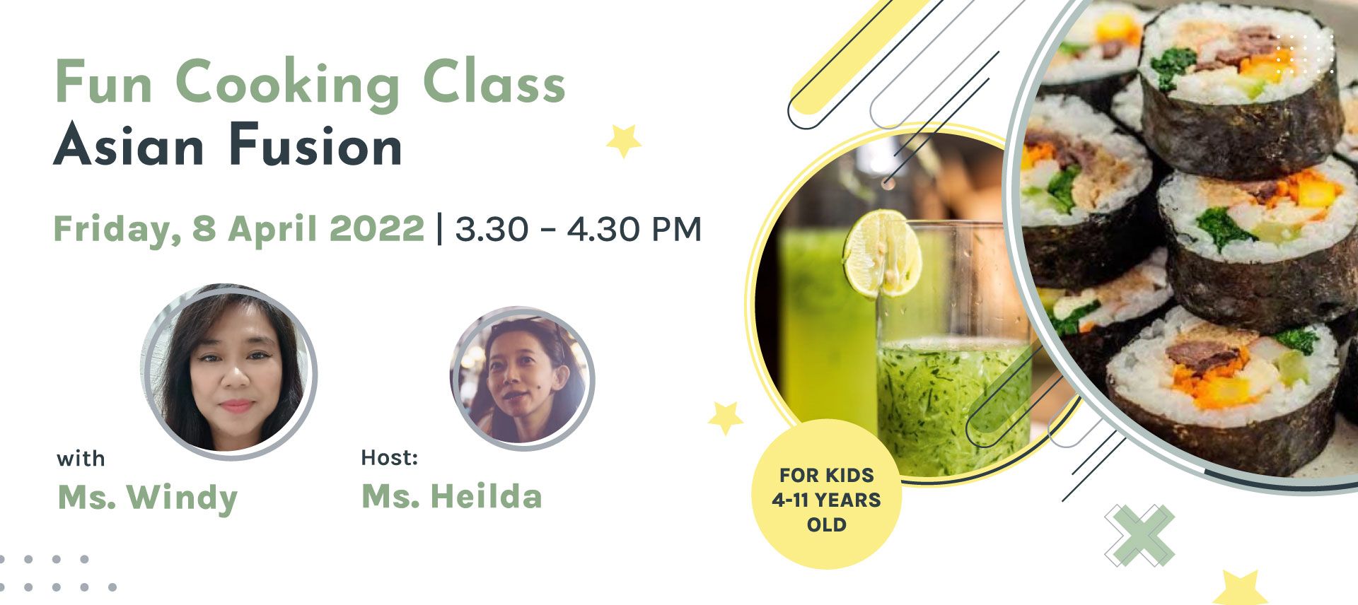 Fun Cooking Class Asian Fushion BINUS SCHOOL Serpong