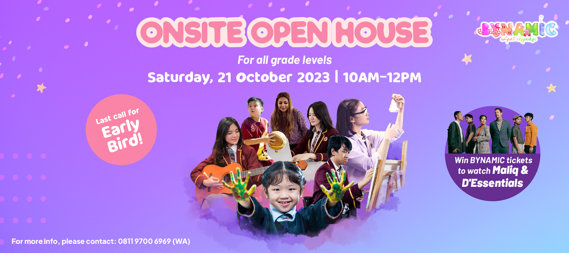 Open House for AY 2024/2025 at BINUS SCHOOL Serpong!