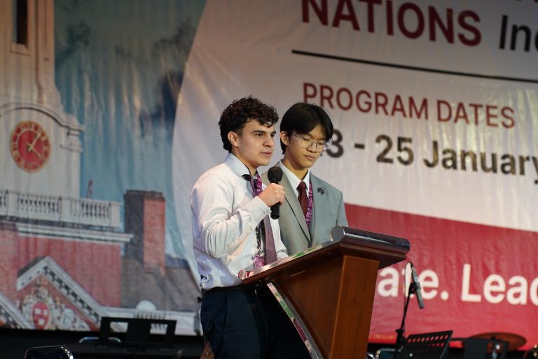 Harvard World Model United Nations Indonesia at BINUS SCHOOL Serpong