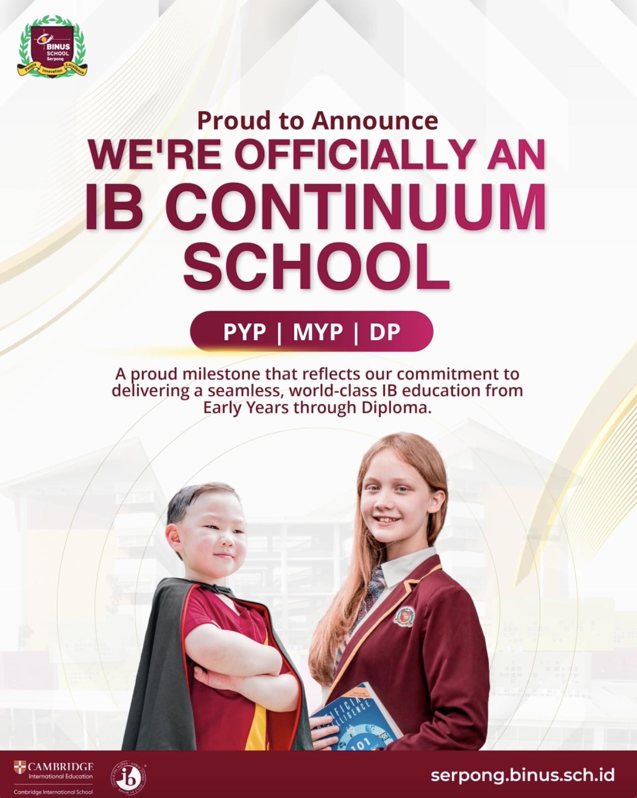 We’re Officially an IB Continuum School
